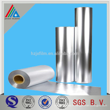 20/30 micron film scellé à chaud Aluminium Metallized CPP pour emballage / laminage
